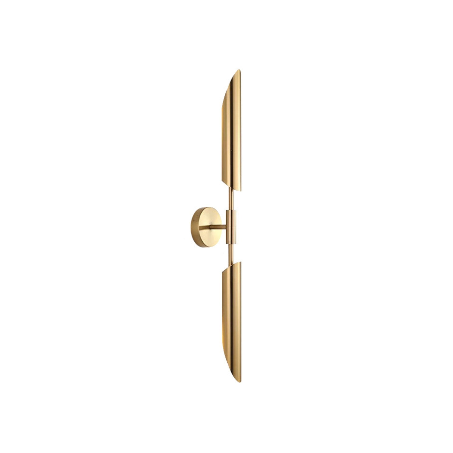Wall Lamp 2 Metal Gold G9x2 120v/60Hz