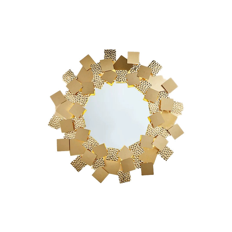 Wall Lamp Metal Golden with Mirror in the center LED 3000K 120v/60Hz