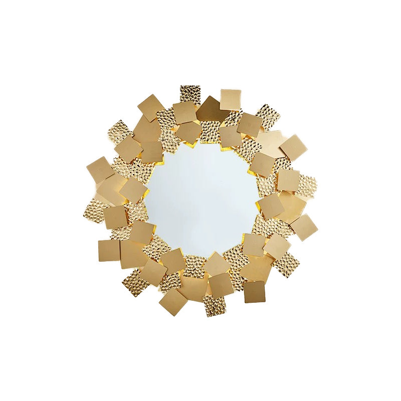 Wall Lamp Metal Golden with Mirror in the center LED 3000K 120v/60Hz